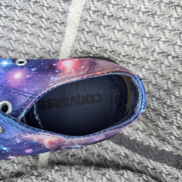 Converse Cosmic Blue and Purple Sneakers - Picture 3 of 7